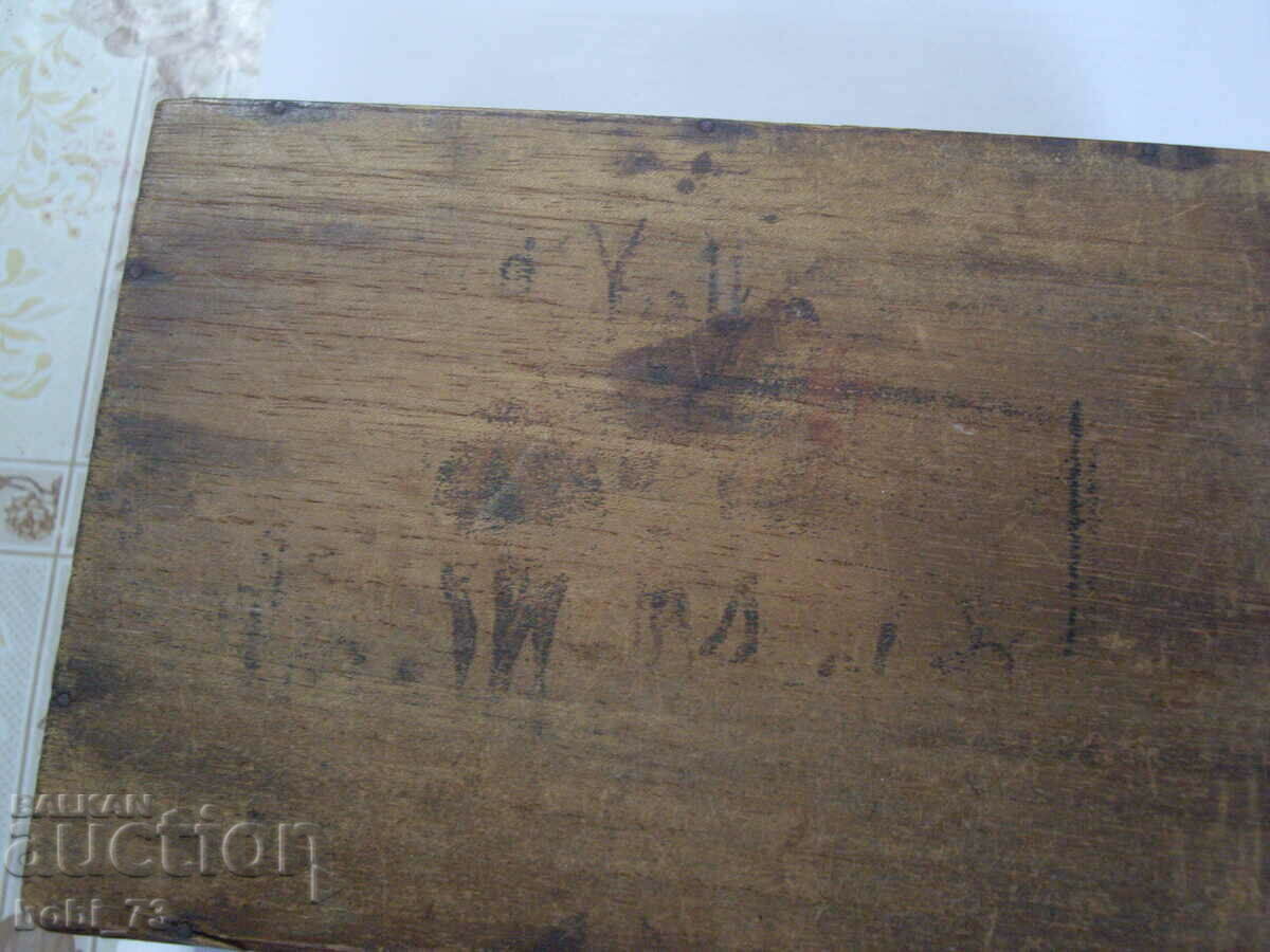 Delivery of A very old wooden box. Delivery of A very old wooden box.