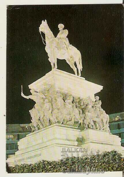 Καρτ ποστάλ της Βουλγαρίας Σόφια Μνημείο για τον Τσάρο Liberator 9 *