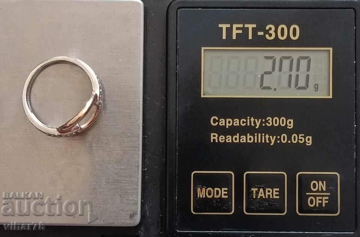 Mark Silver ring - 6