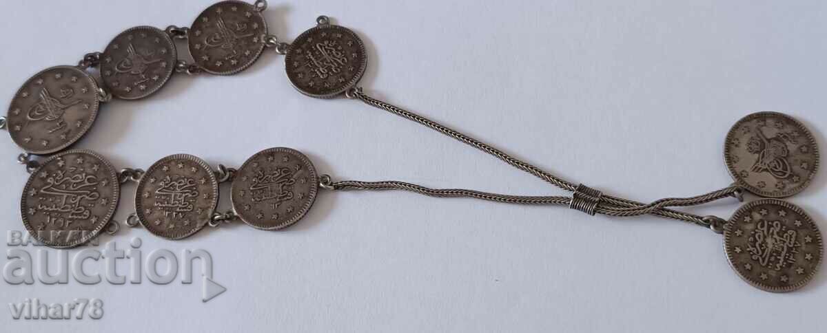 Delivery of SILVER BRACELET WITH TURKISH COINS Delivery of SILVER BRACELET WITH TURKISH COINS