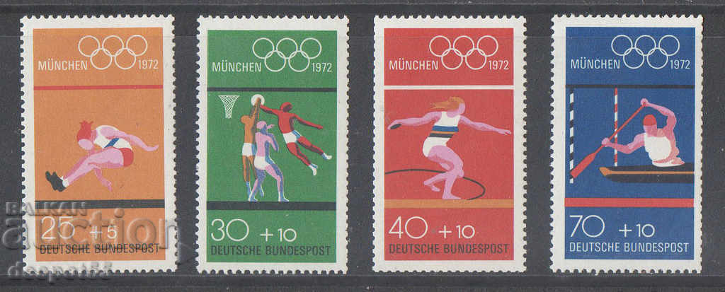 1972. Γερμανία. Ολυμπιακοί Αγώνες - Μόναχο, Γερμανία.