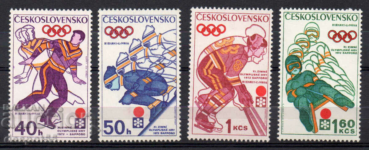 1972. Чехословакия. Зимни олимпийски игри - Сапоро, Япония.