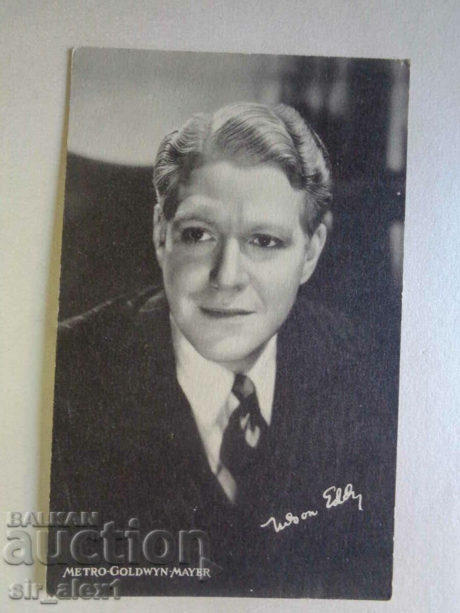 Cărți poștale, artiști de film -Wilson Eddy, ed.SUA 1930