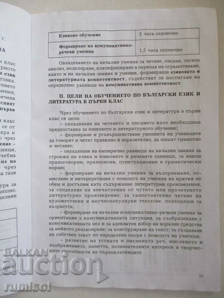 Delivery of Appendix to a book for the Bulgarian teacher. and literature -1 cl Delivery of Appendix to a book for the Bulgarian teacher. and literature -1 cl