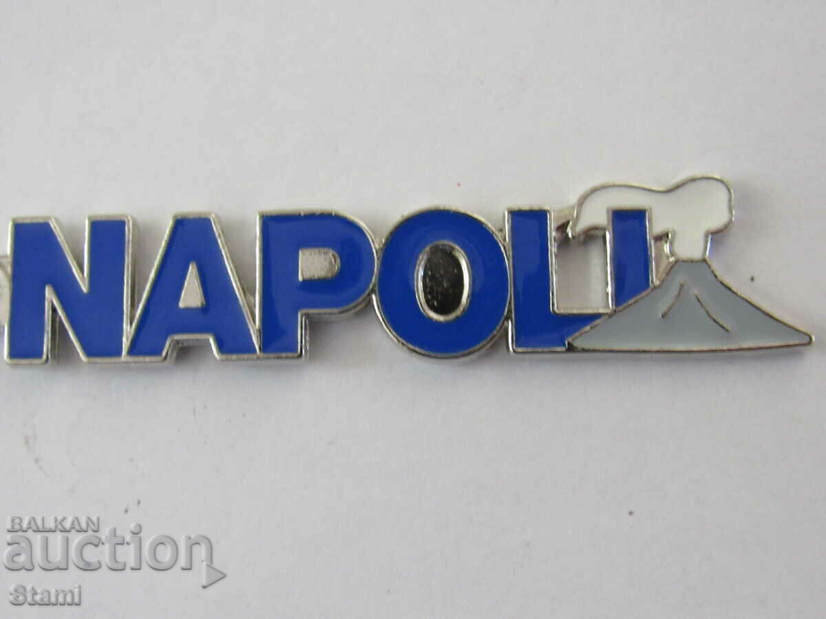 Metal key ring from Naples, Italy with price 10.90 BGN | € 5.57 Metal key ring from Naples, Italy with price 10.90 BGN | € 5.57