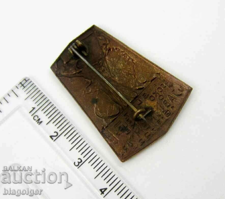 Auction Falcon Games-Youth Games-Old Badge-1916-Czech Republic Auction Falcon Games-Youth Games-Old Badge-1916-Czech Republic