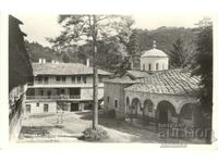 Old postcard - Troyan Monastery, View
