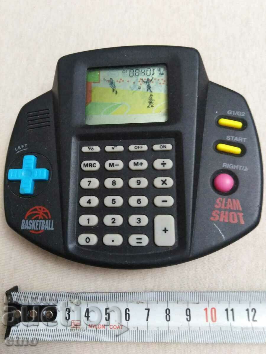 Delivery of VINTAGE ELECTRONIC GAME WITH CALCULATOR " BASKETBALL " TOY Delivery of VINTAGE ELECTRONIC GAME WITH CALCULATOR " BASKETBALL " TOY