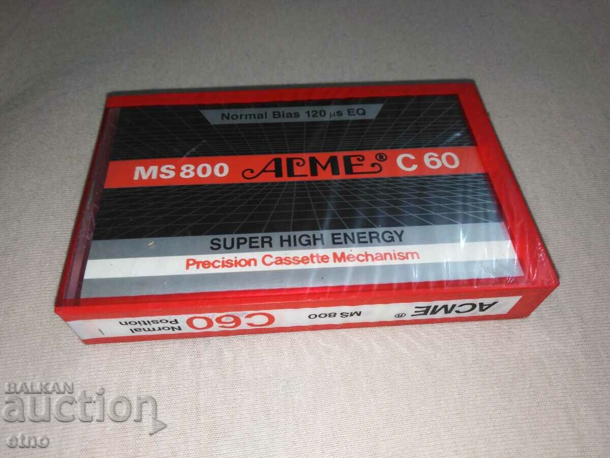 Auction  JAPANESE NEW AUDIO CASSETTE - ACME C60, cassette, cassette player