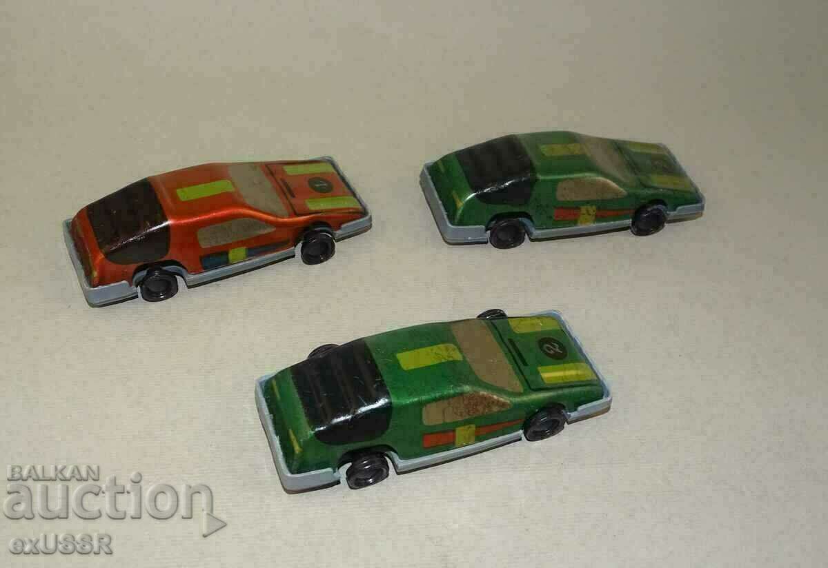 Auction 3 pcs. Russian Soviet Trolley Model, Sheet Metal and Plastic Auction 3 pcs. Russian Soviet Trolley Model, Sheet Metal and Plastic