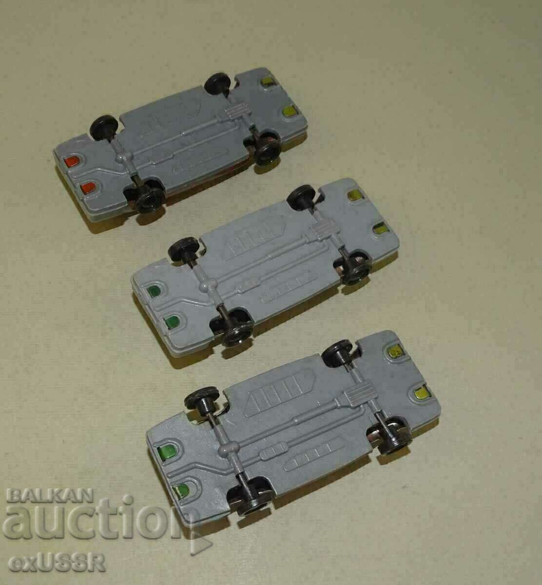 3 pcs. Russian Soviet Trolley Model, Sheet Metal and Plastic - 5 3 pcs. Russian Soviet Trolley Model, Sheet Metal and Plastic - 5