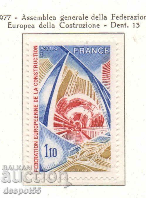 1977 Franța. Federația Europeană de Inginerie Civilă
