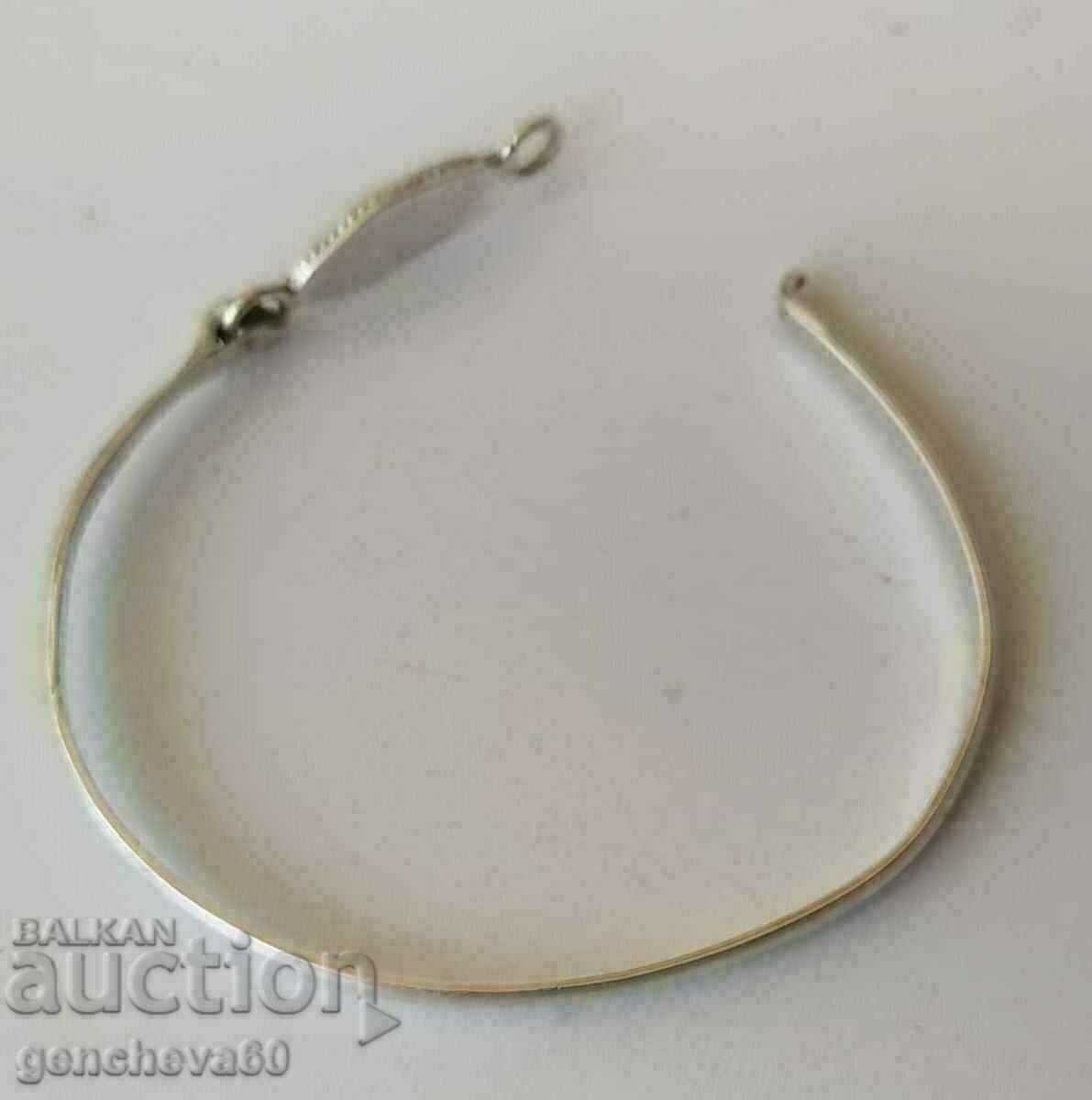 Livrarea Bratara guler cu onix, argint 925, marcaje