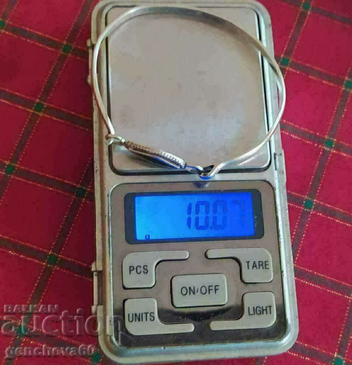 Collar bracelet with onyx, silver 925, markings - 5 Collar bracelet with onyx, silver 925, markings - 5