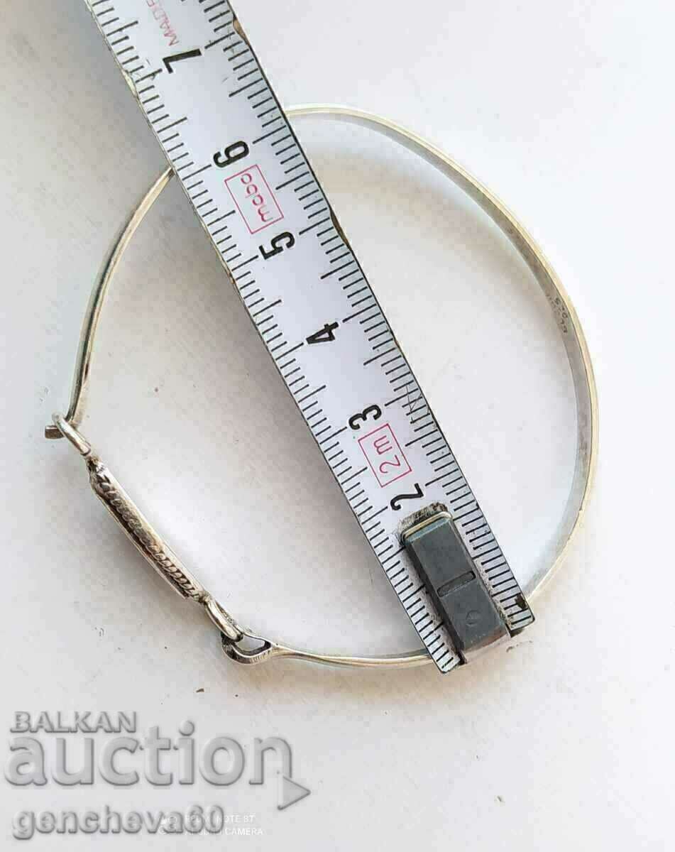 Collar bracelet with onyx, silver 925, markings - 7 Collar bracelet with onyx, silver 925, markings - 7