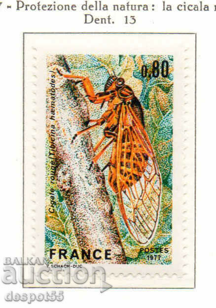 1977. Γαλλία. Προστασία της φύσης.