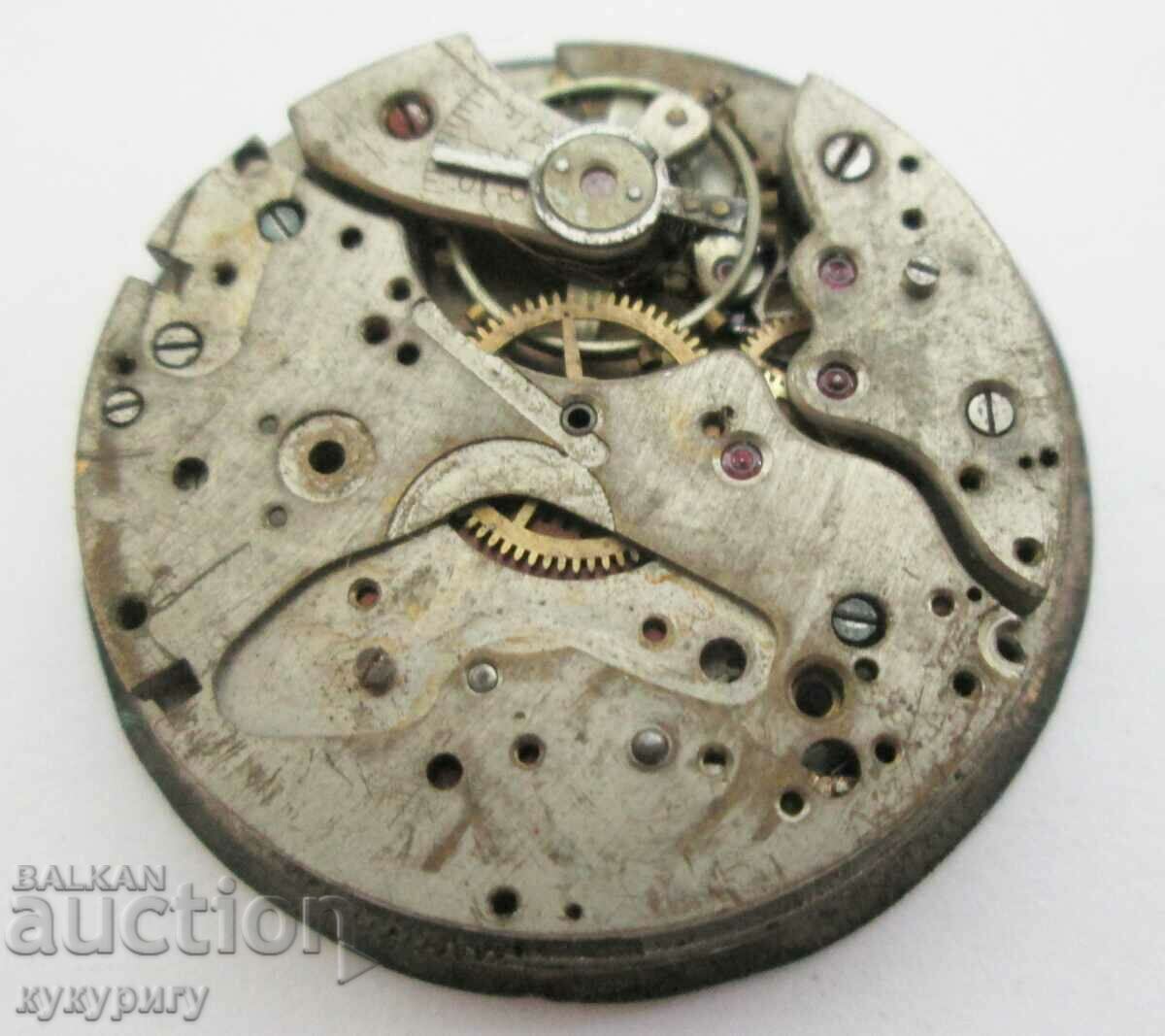 Delivery of Old Swiss mechanical chronograph watch for parts Delivery of Old Swiss mechanical chronograph watch for parts
