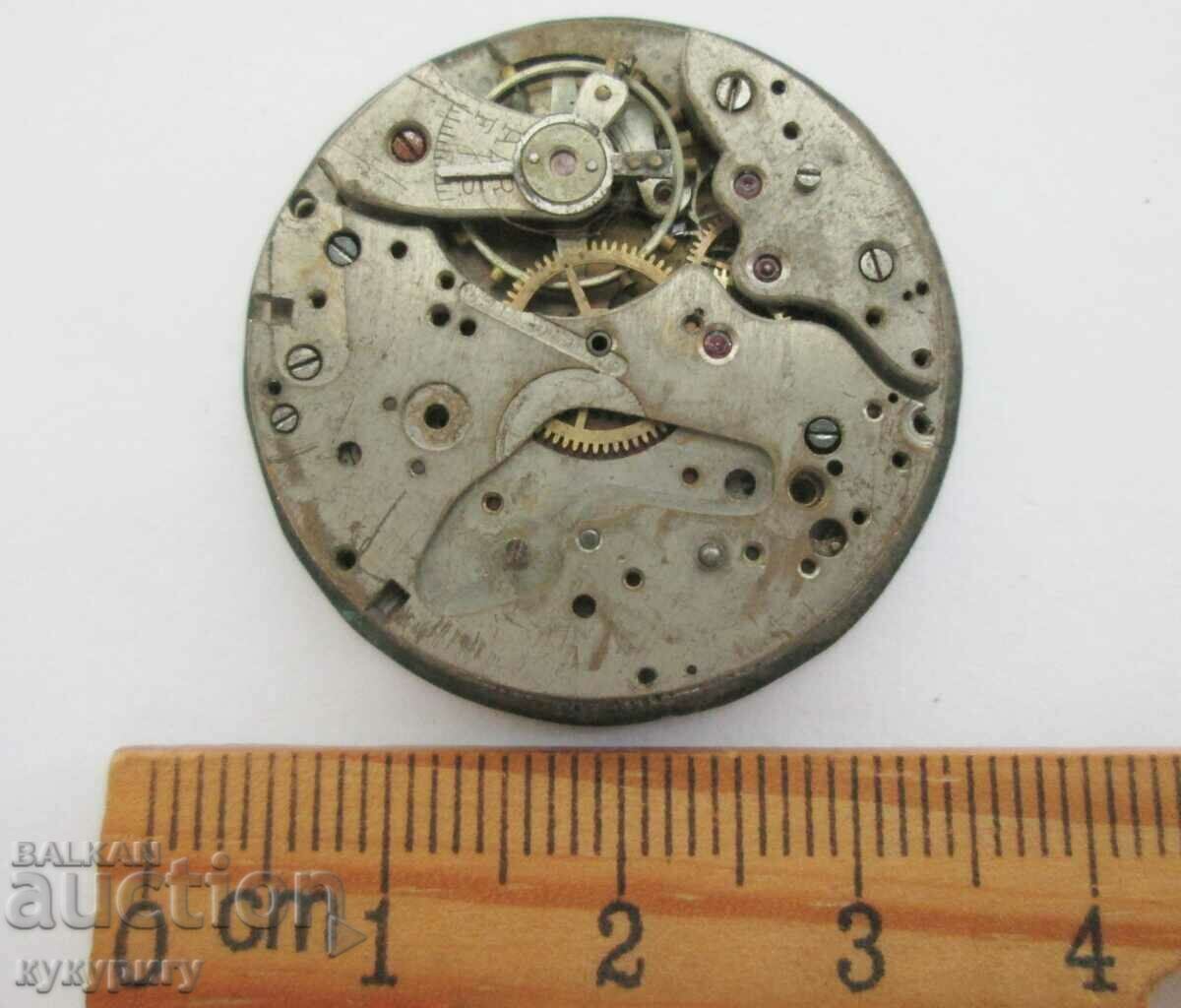 Old Swiss mechanical chronograph watch for parts - 5 Old Swiss mechanical chronograph watch for parts - 5