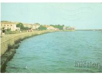 Παλιά καρτ ποστάλ - Pomorie, θέα