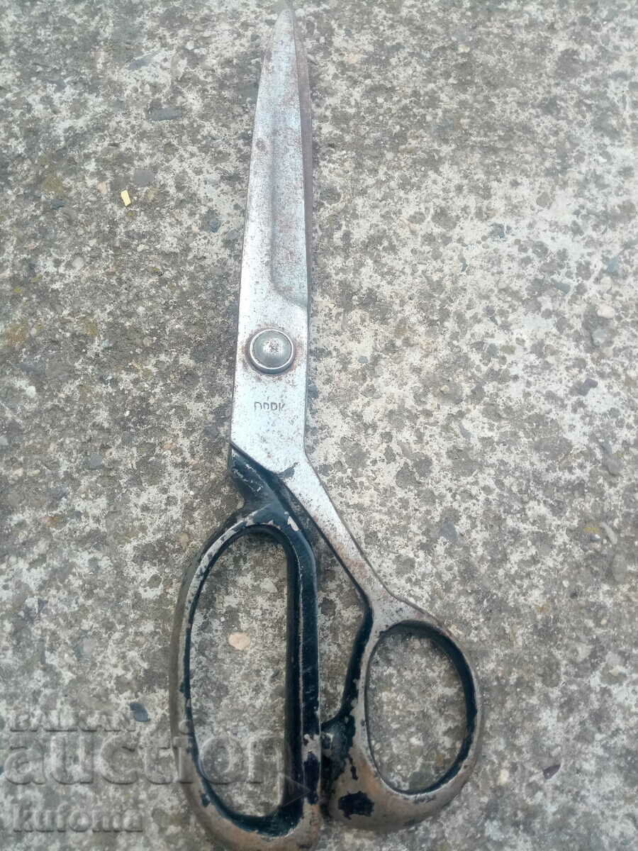 Old tailor's scissors