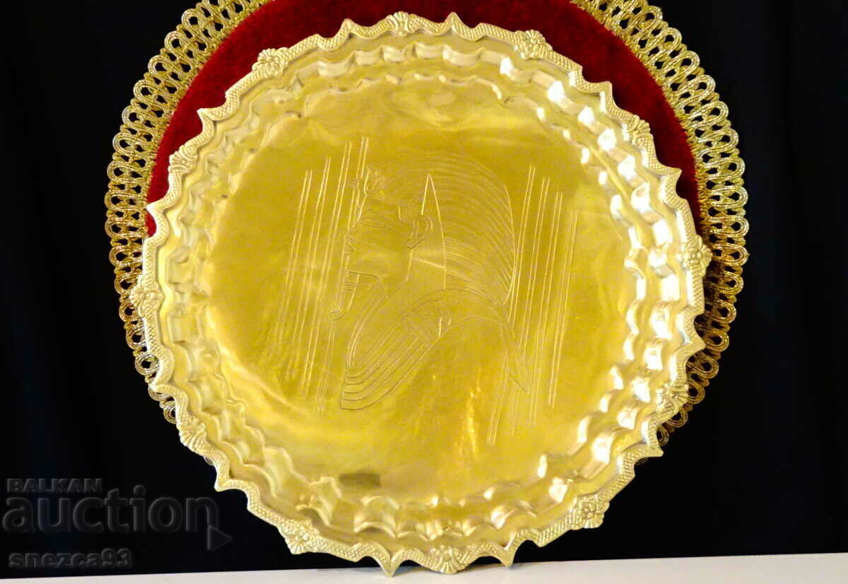 Tutankhamun bronze tray. - 7 Tutankhamun bronze tray. - 7