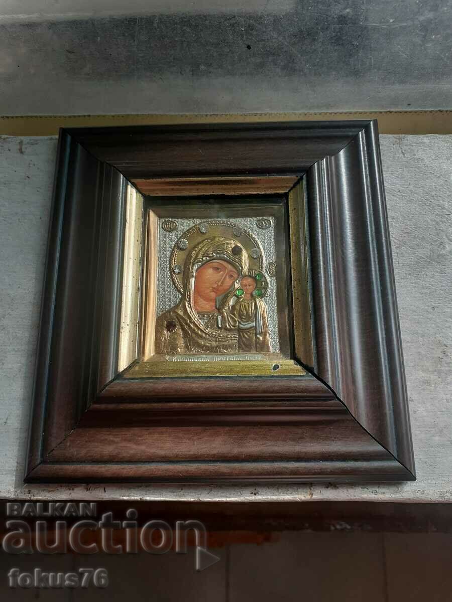 Great little silver icon painting