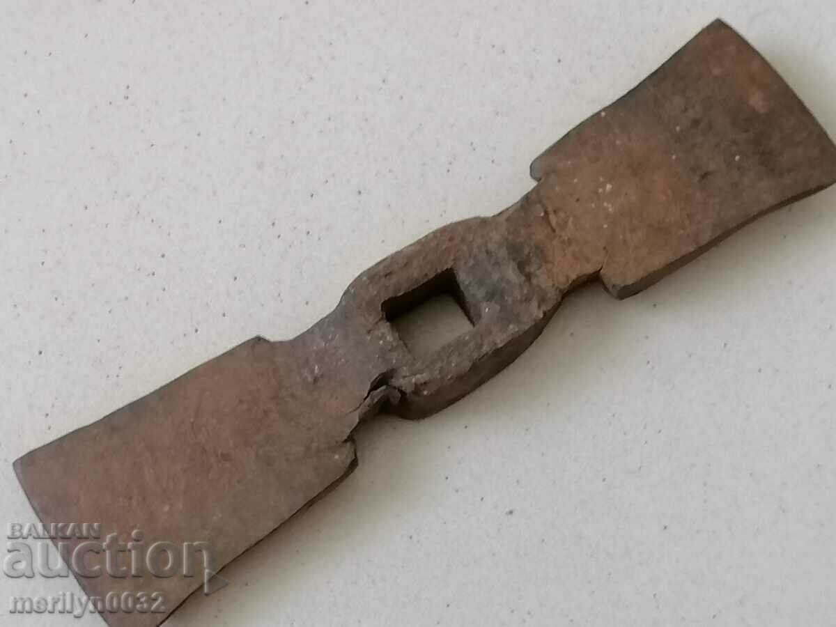 Old Wrought Pickaxe Hammer Wrought Iron Blade Ax with price 46.00 BGN | € 23.52