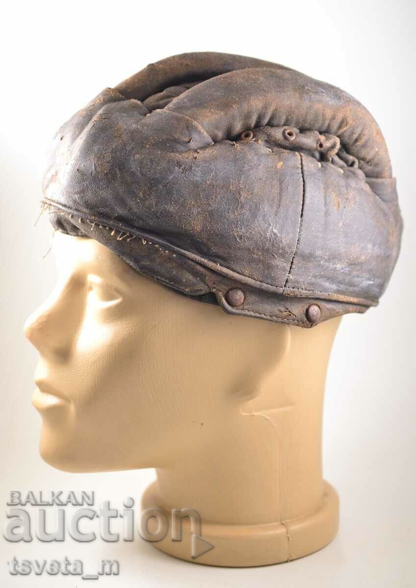 Leather helmet with price € 5.00 | 9.78 BGN