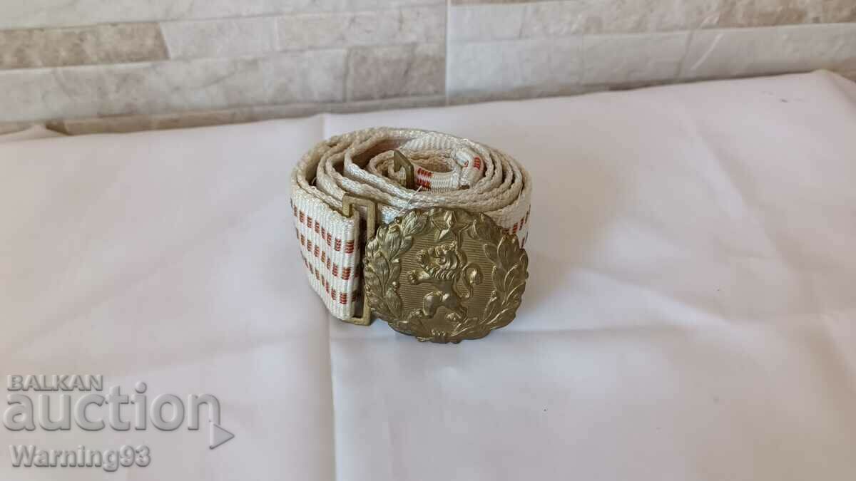 Parade military officer belt - old military from the social with price 35.00 BGN | € 17.90 Parade military officer belt - old military from the social with price 35.00 BGN | € 17.90