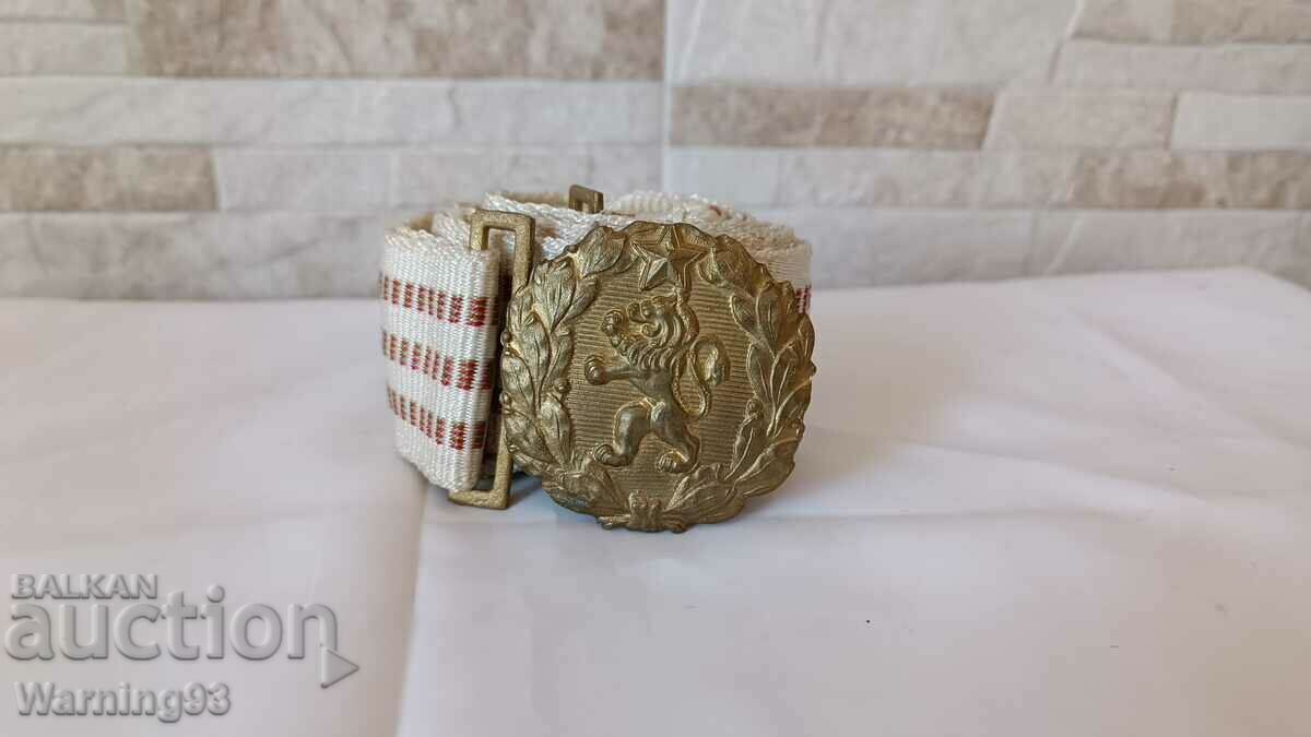 Параден военен офицерски колан - стар военен от соц-а Параден военен офицерски колан - стар военен от соц-а