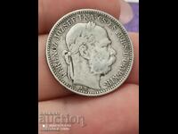 1 coroană argint 1895