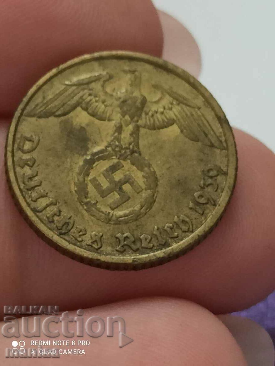 Delivery of 5 Pfennig 1939 F Delivery of 5 Pfennig 1939 F