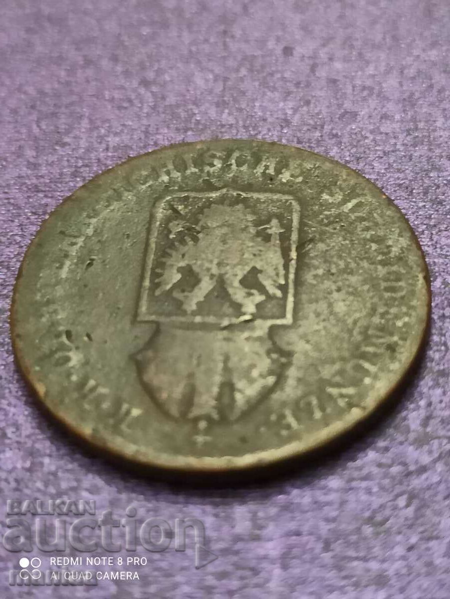 Delivery of 1 Kreuzer 1816 Delivery of 1 Kreuzer 1816