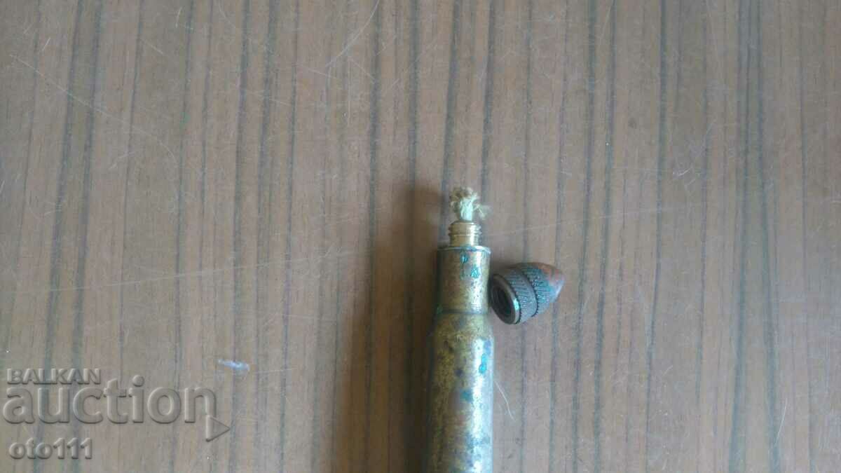 Auction  MILITARY CREATIVITY - PETROL CANDLE