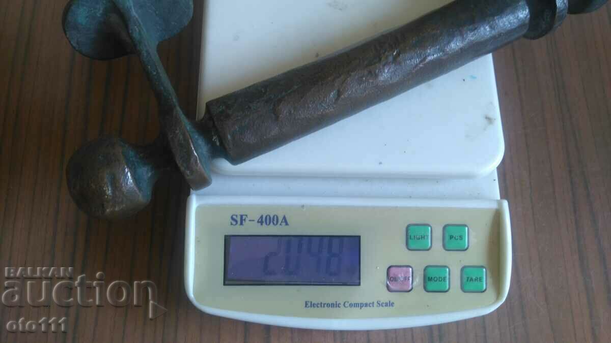 Доставка на СТАРА БРОНЗОВА ДРЪЖКА ЗА ВРАТА