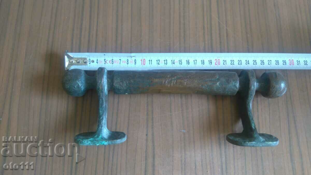 OLD BRONZE DOOR HANDLE