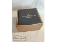 Luxury wooden watch case Jacques Lemans