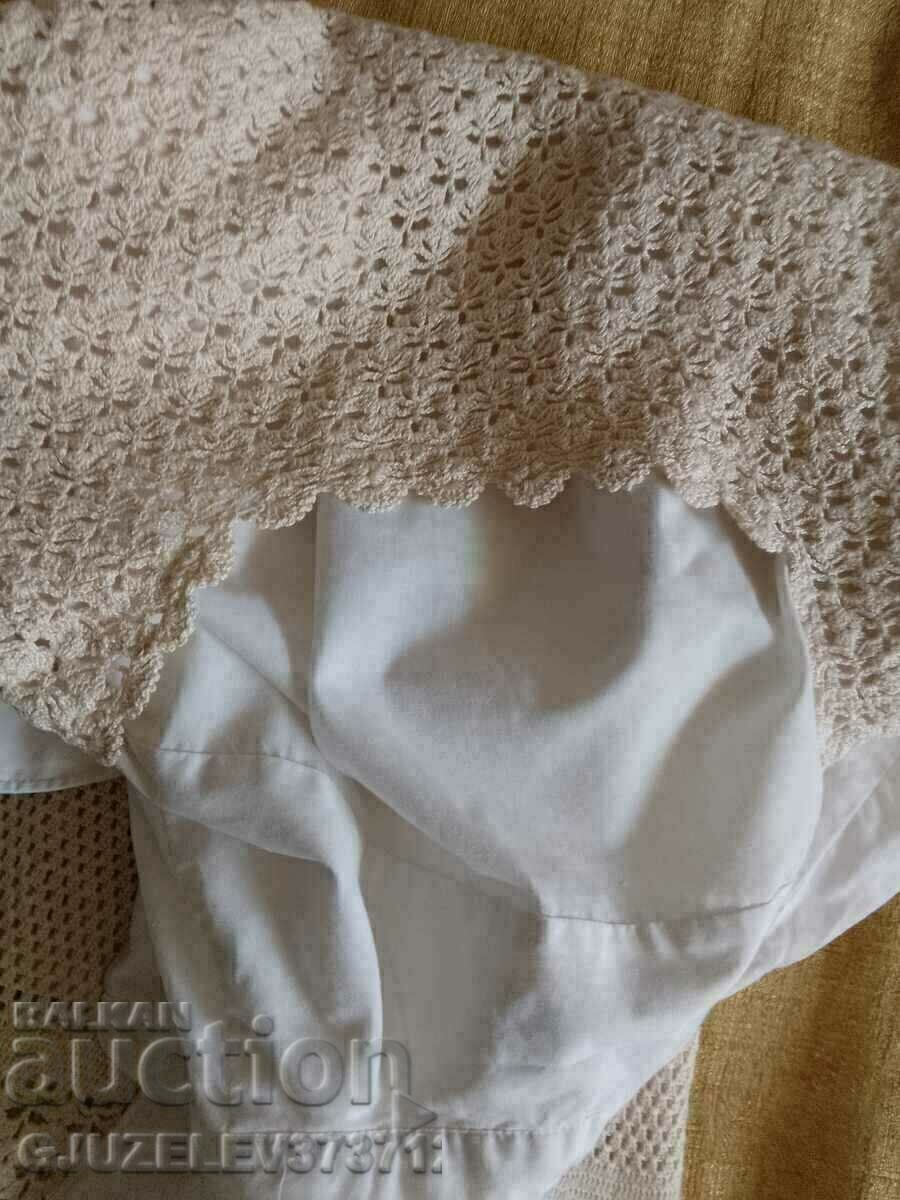 Delivery of crochet dress color ecru cotton Delivery of crochet dress color ecru cotton