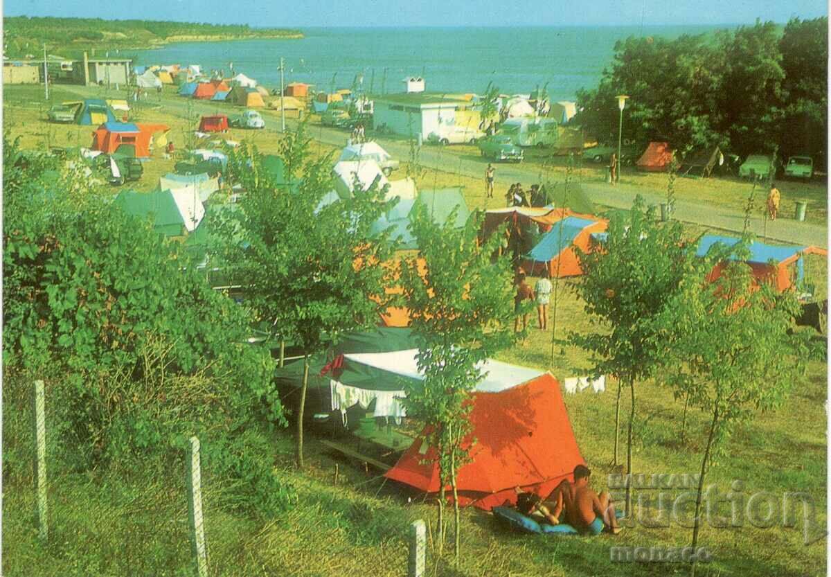 Παλιά κάρτα - Pomorie, Camping "Europe"