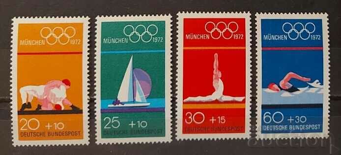 Γερμανία 1972 Αθλητισμός/Ολυμπιακοί Αγώνες/Πλοία/Βάρκες MNH
