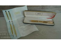 gold-plated pen Cross 14 kt Cold Filled