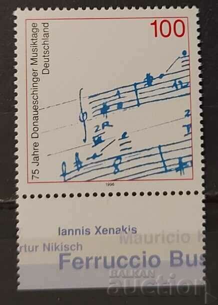 Germany 1996 Music MNH