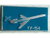 13425 Badge - USSR Aviation TU-154 aircraft