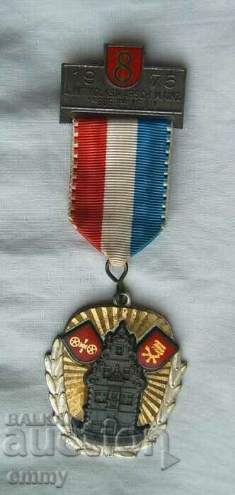 Medalia Germania-Marș național, 1200 de ani Gonzenheim, 1975