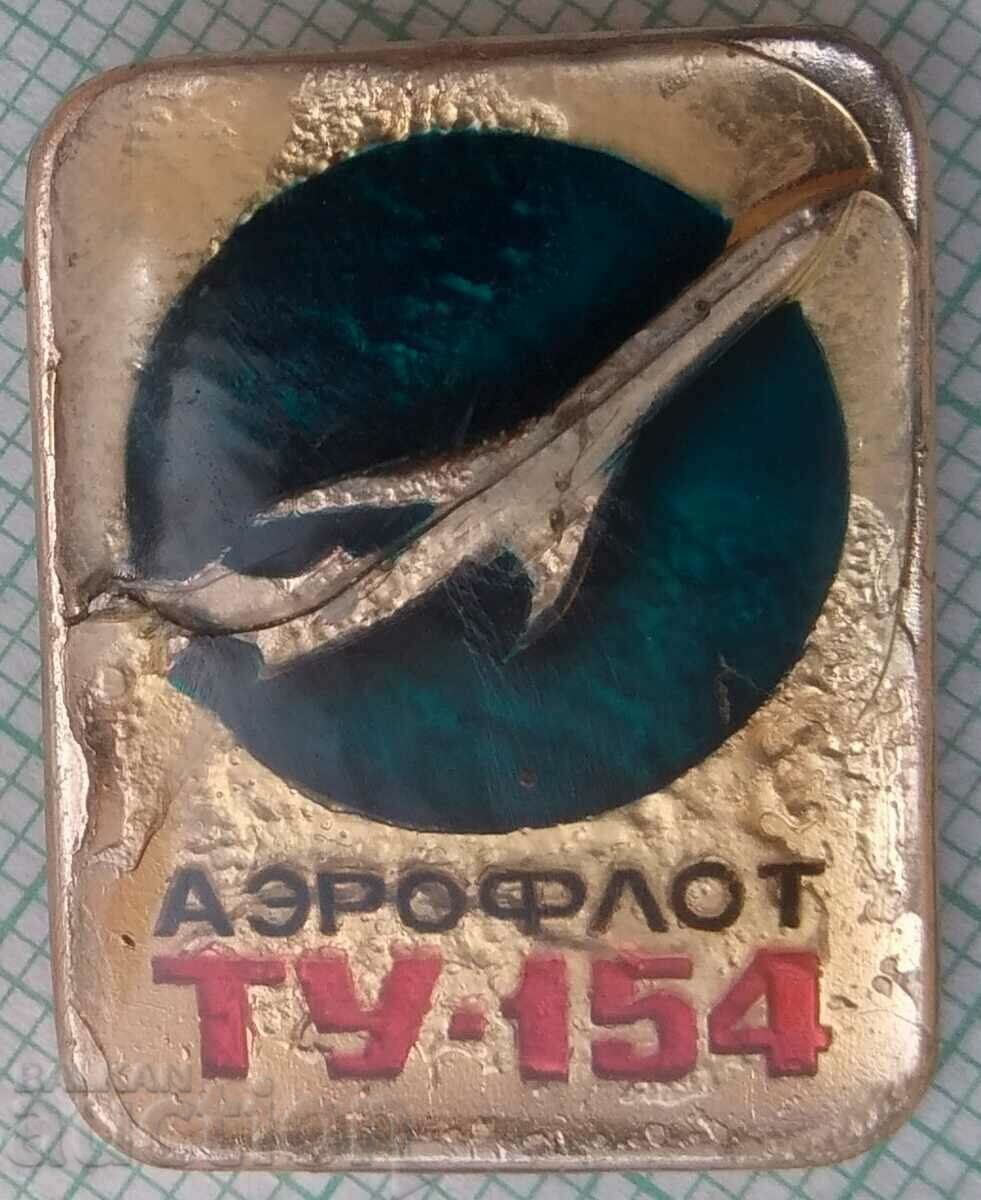 13436 Badge - USSR Aviation IL-14 aircraft