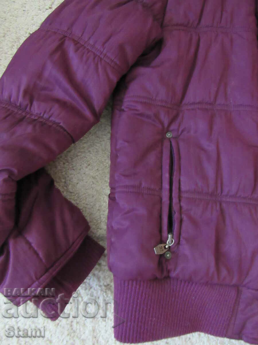 Livrarea Frumoasa geaca de iarna TIMEOUT XL, mov Livrarea Frumoasa geaca de iarna TIMEOUT XL, mov