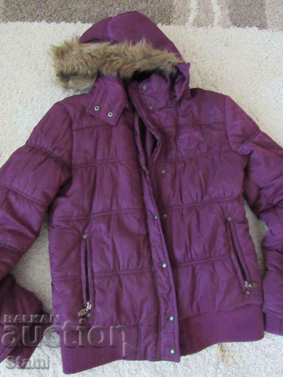 Beautiful winter jacket TIMEOUT XL, violet