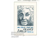1978. Franţa. 95 de ani de la nașterea lui Marie Noll.