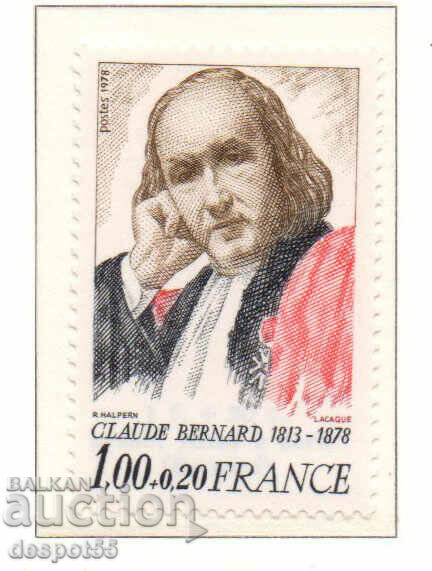 1978. France. 100 years since the death of Claude Bernard.