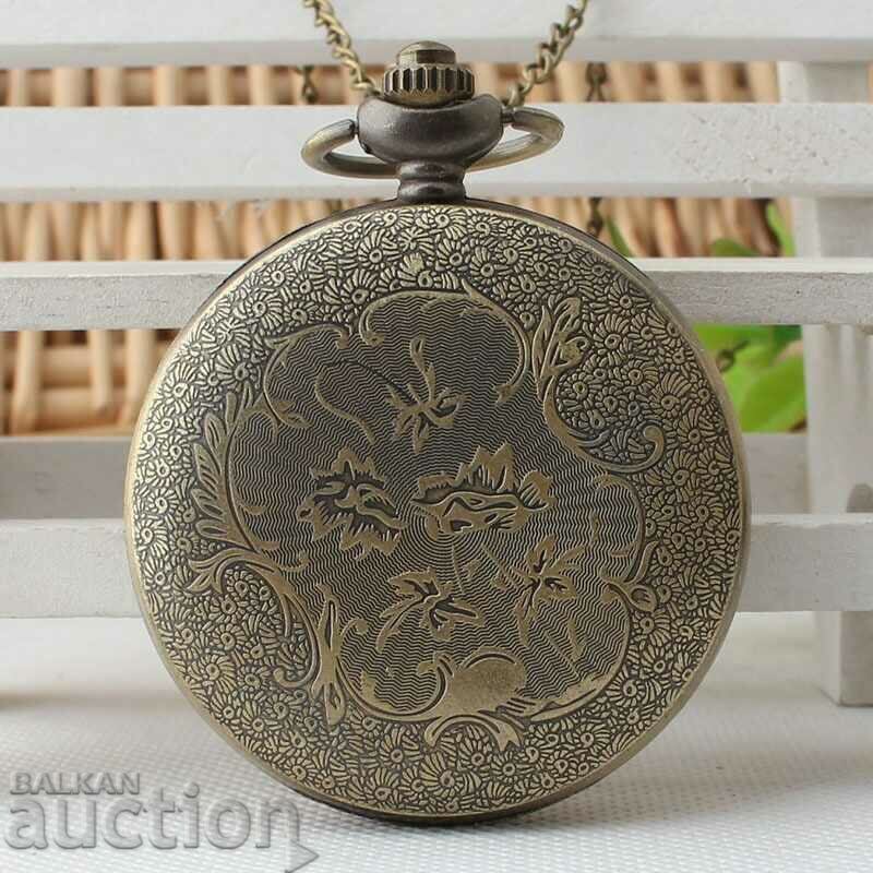 Delivery of Beautiful pocket watch with anchor sea ship boat sailor ocean